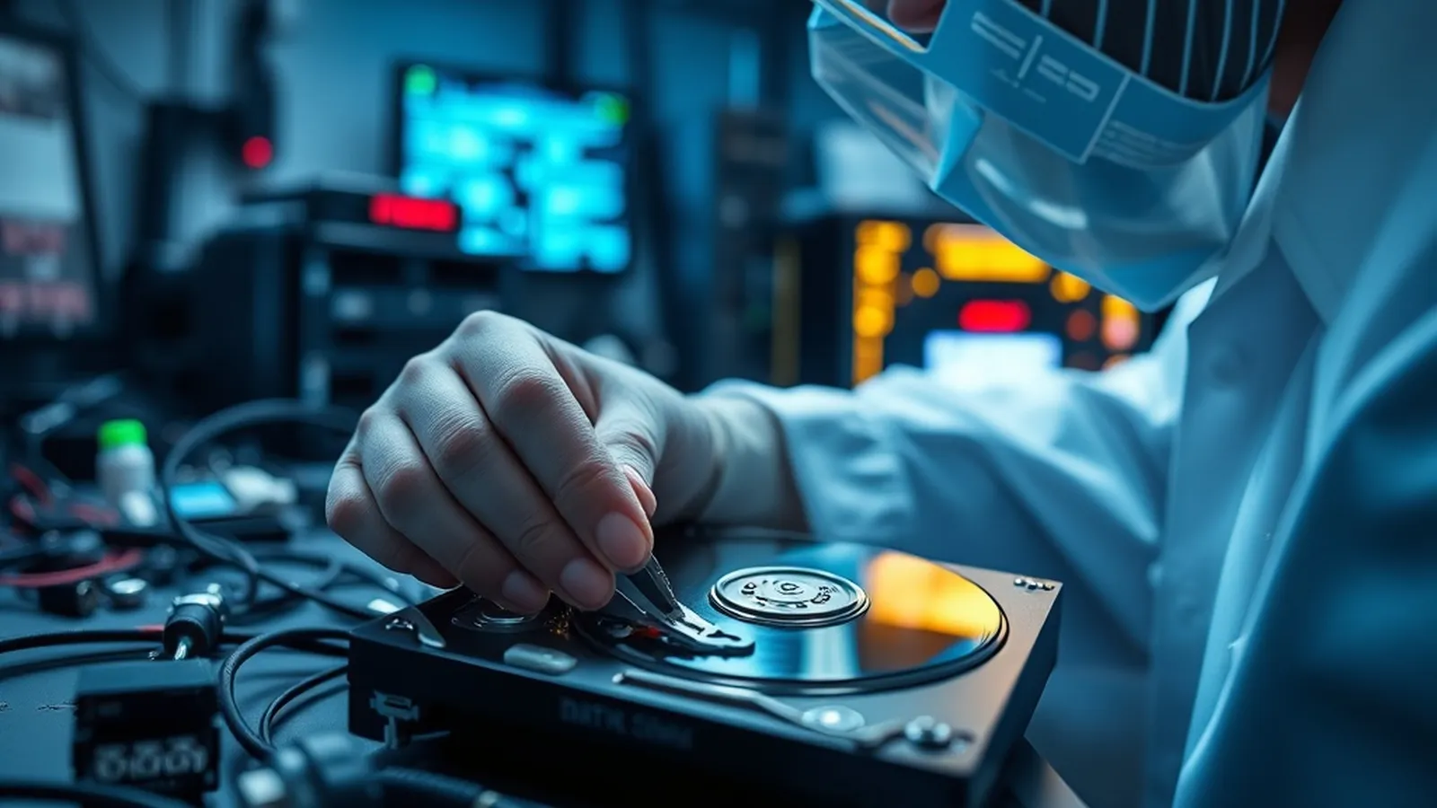 Odzyskiwanie danych z uszkodzonego dysku w Warszawie